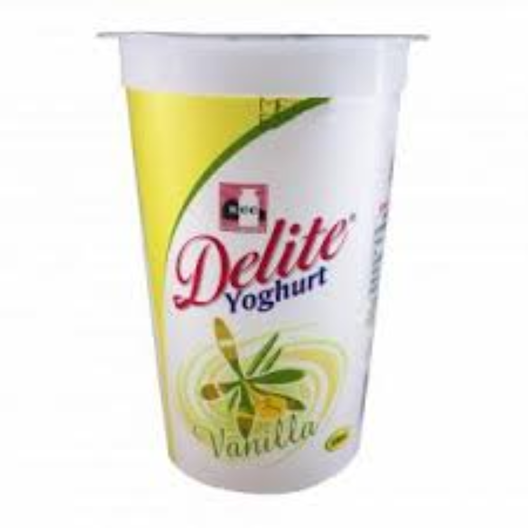KCC DELITE PINEAPPLE TOGHURT 500ML CUP